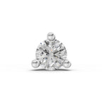 0.09 Carat Solitaire Diamond Nose Pin 14K