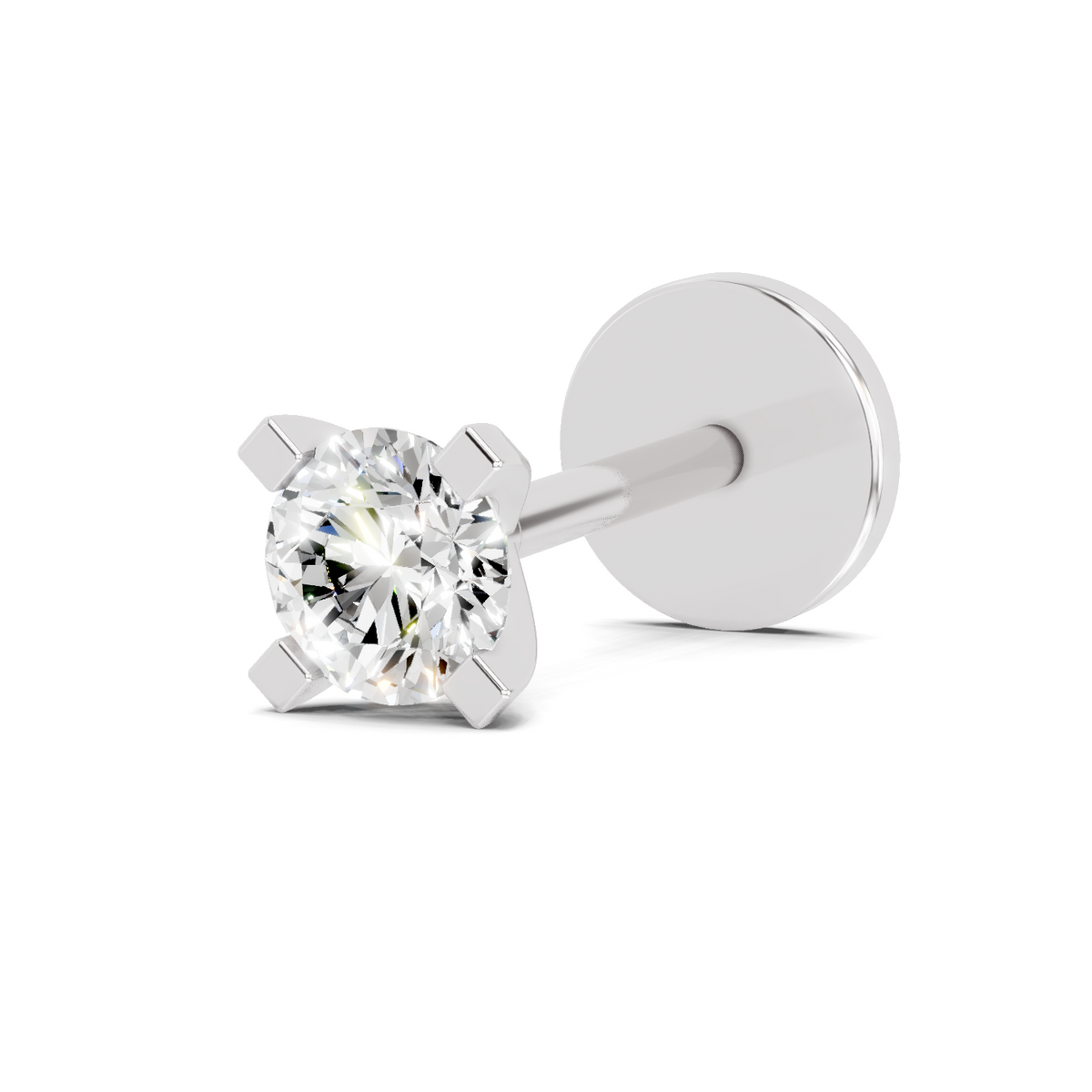 Dazzling Eterna Diamond Nose Pin