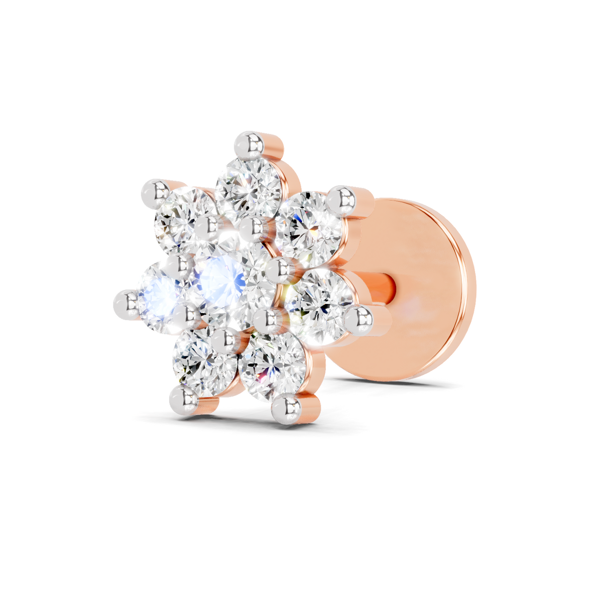 Stunning Celestial Diamond Nose Pin