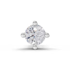 0.05 Carat Solitaire Diamond Nose Pin 14K