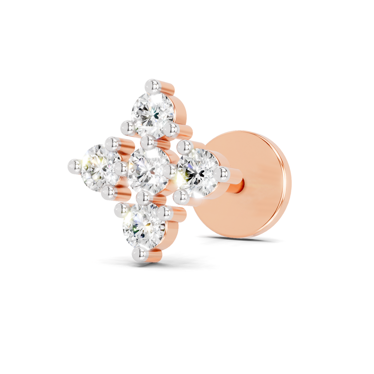 Pristine Diamond Nose Pin