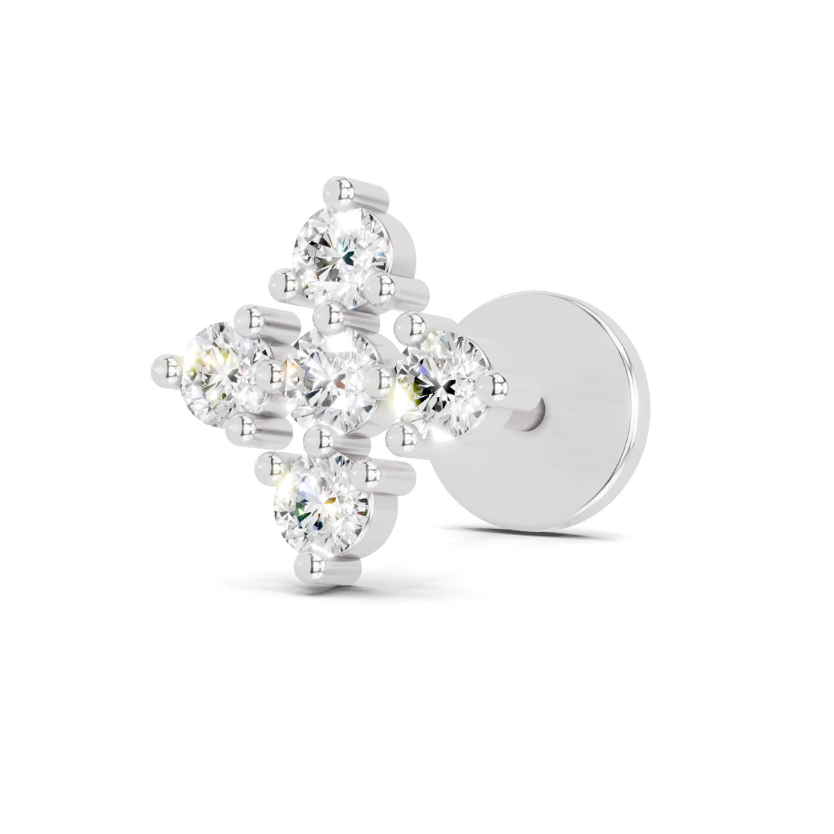 Pristine Diamond Nose Pin