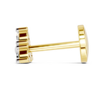 0.09 Carat Celeste Solitaire Diamond Nose Pin 14K