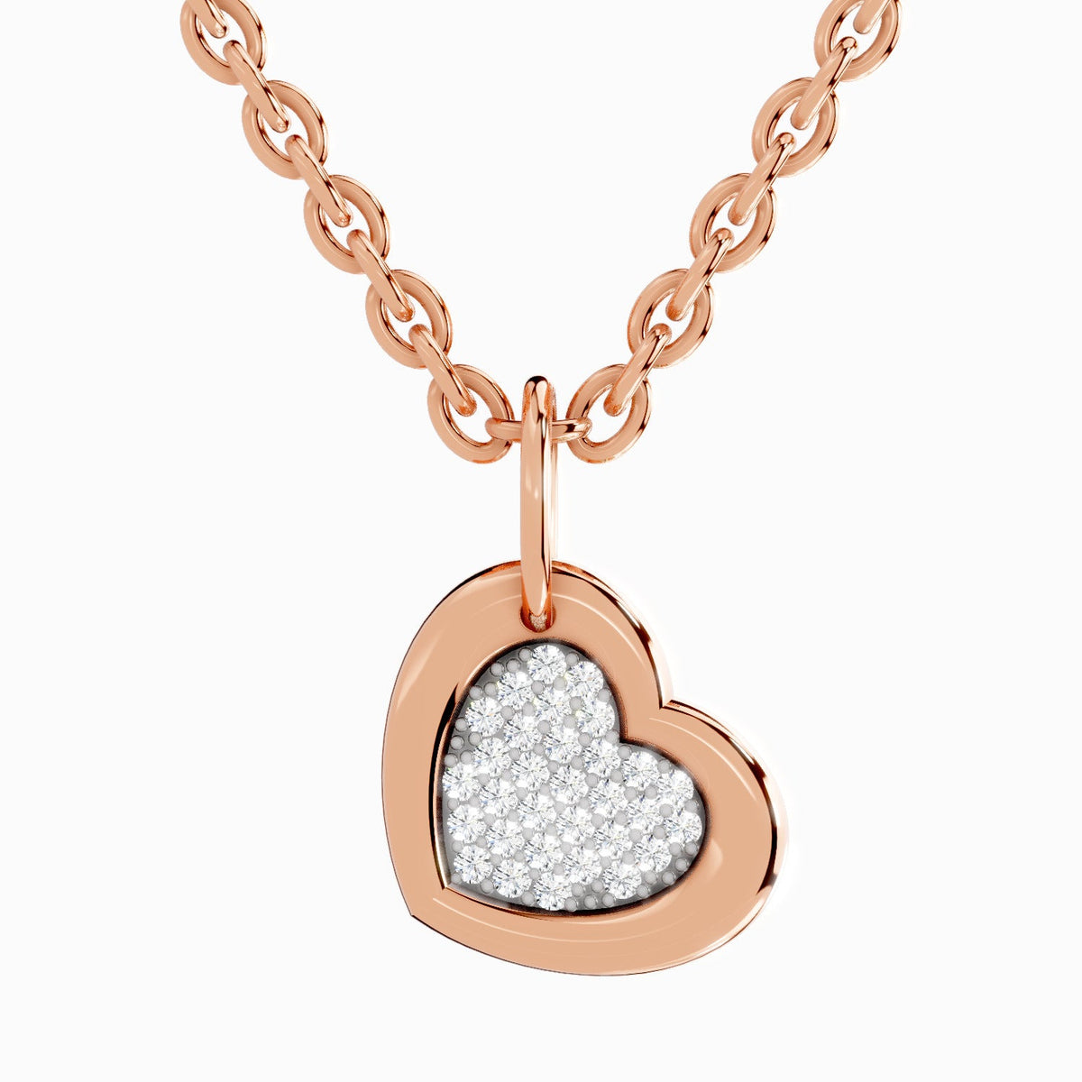Eternal Round Diamond Pendant