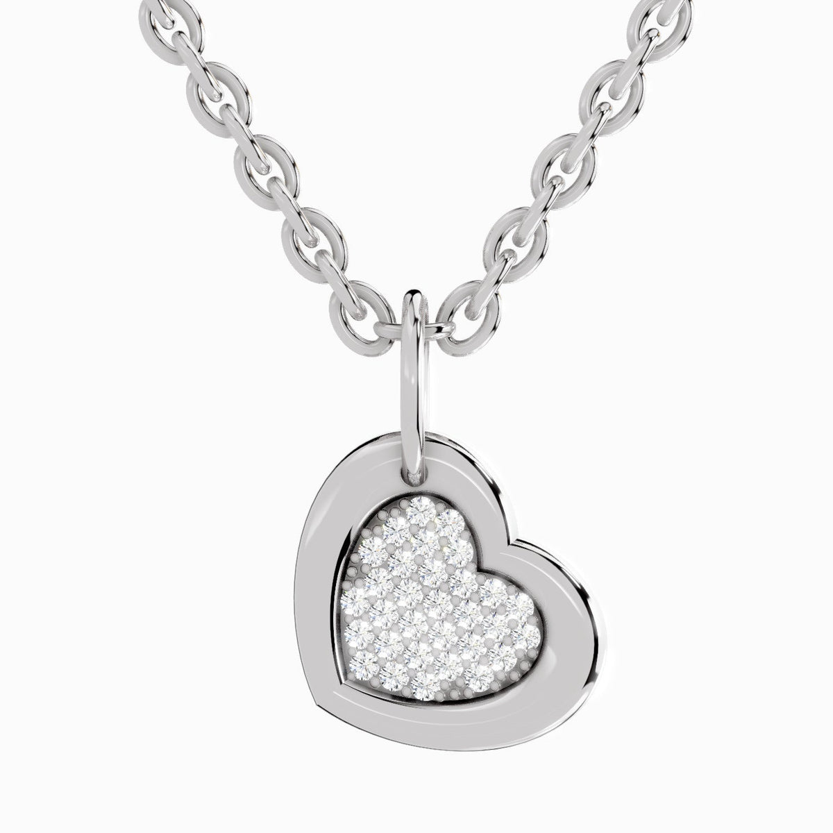 Eternal Round Diamond Pendant