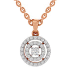 Brilliant Halo Diamond Pendant