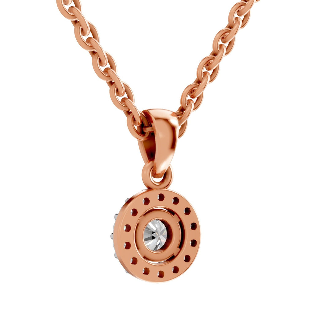 Majestic Halo Diamond Pendant