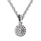 Majestic Halo Diamond Pendant