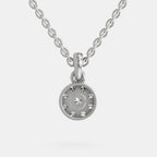 Sublime Halo Diamond Pendant