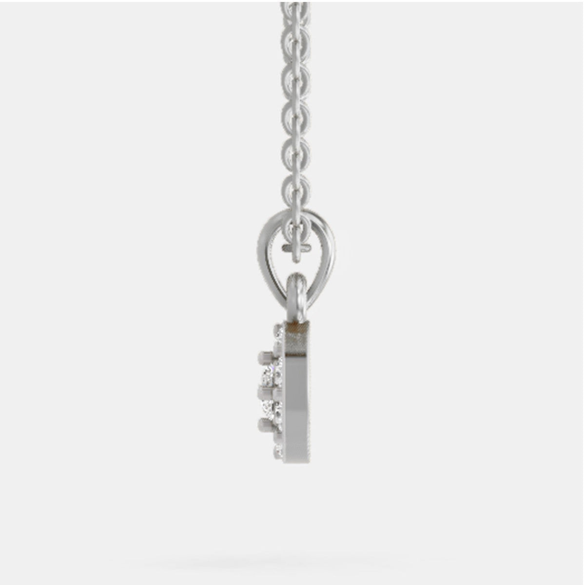 Sublime Halo Diamond Pendant