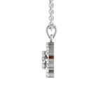 Timeless Floral Cluster Diamond Pendant