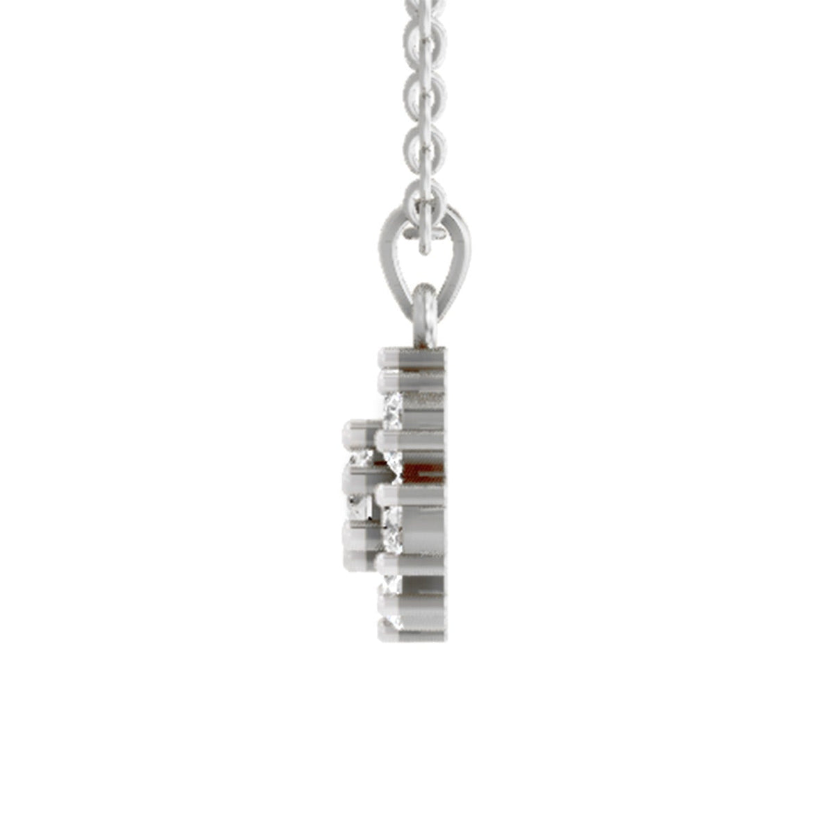 Timeless Floral Cluster Diamond Pendant