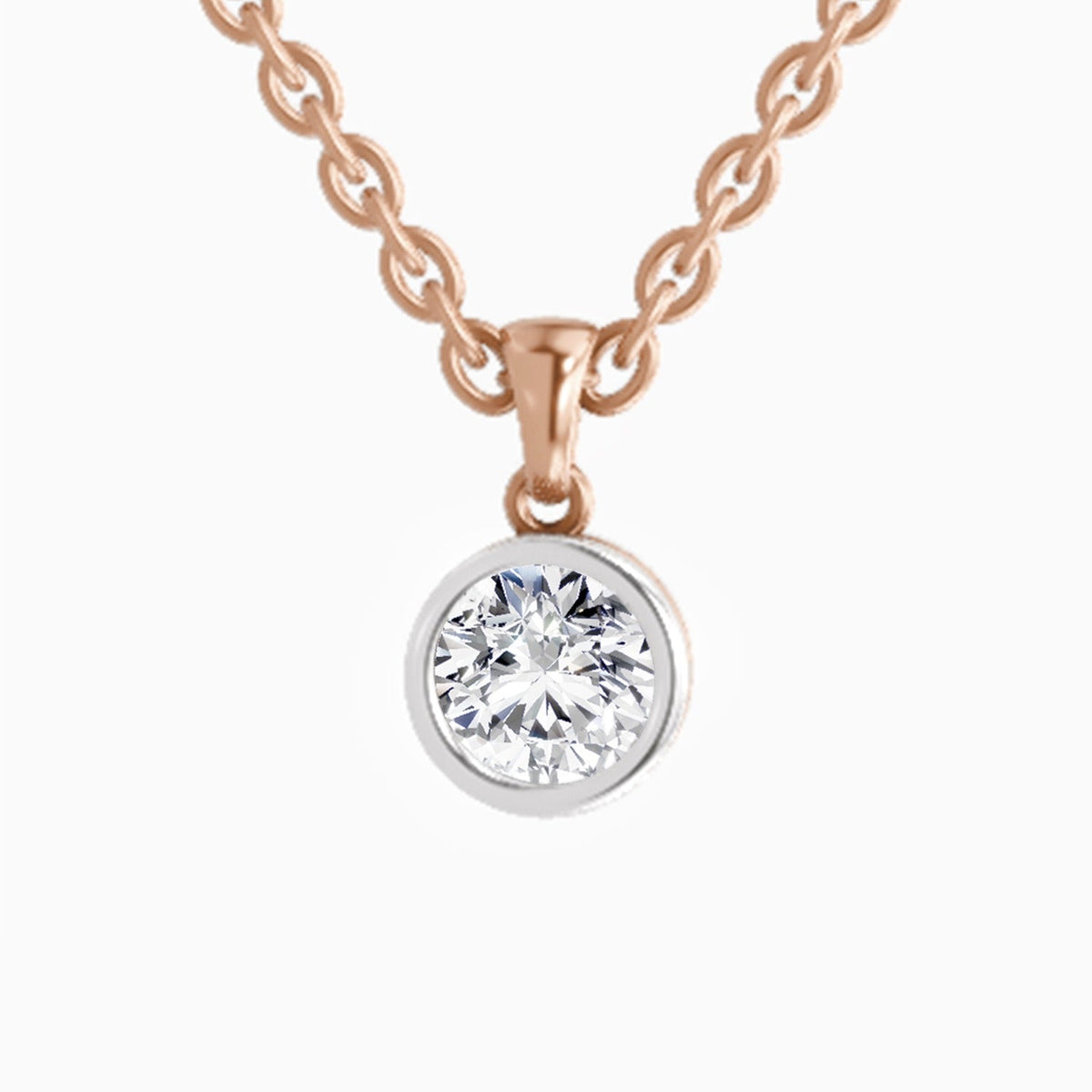 Sublime Solitaire Diamond Pendant
