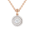Eternal Halo Diamond Pendant