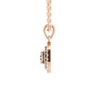 Eternal Halo Diamond Pendant