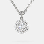 Eternal Halo Diamond Pendant
