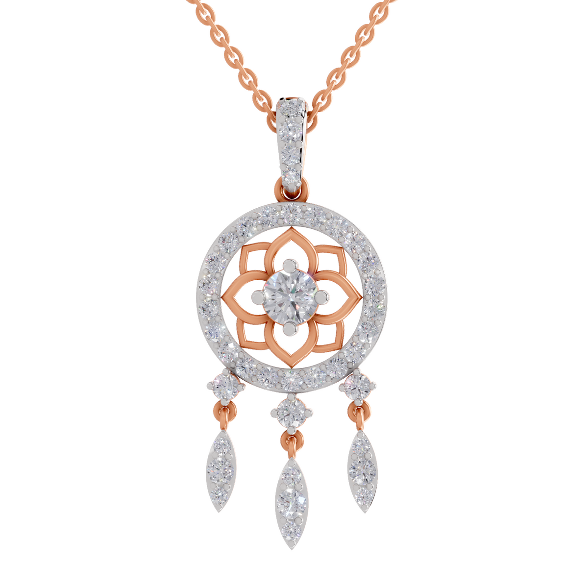 Stunning Diamond Pendant