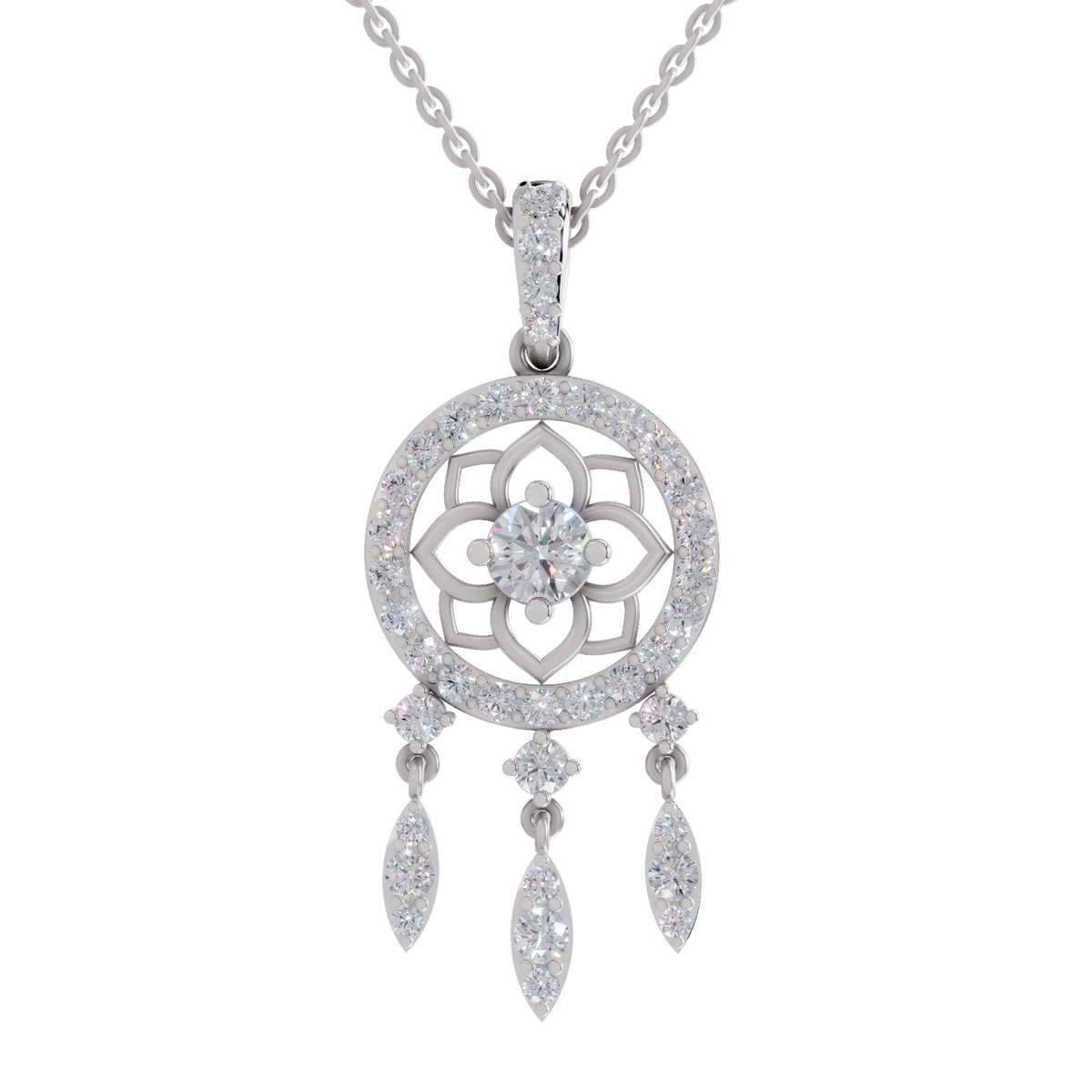 Stunning Diamond Pendant
