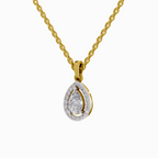 Pendant 1 Carat Pear Shaped 14K