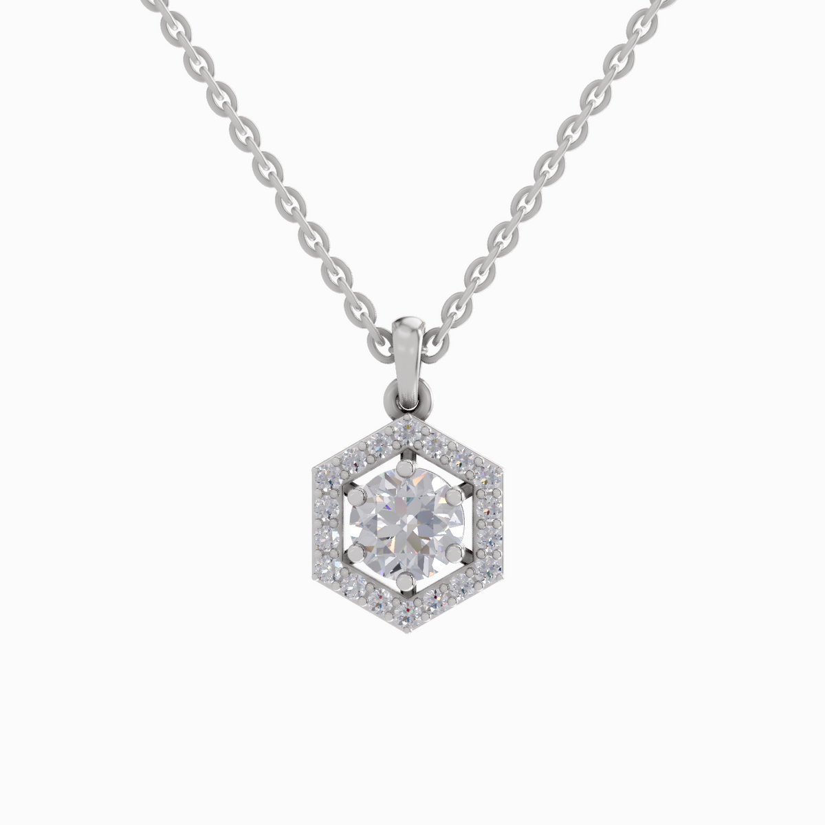 Elegant Diamond Pendant