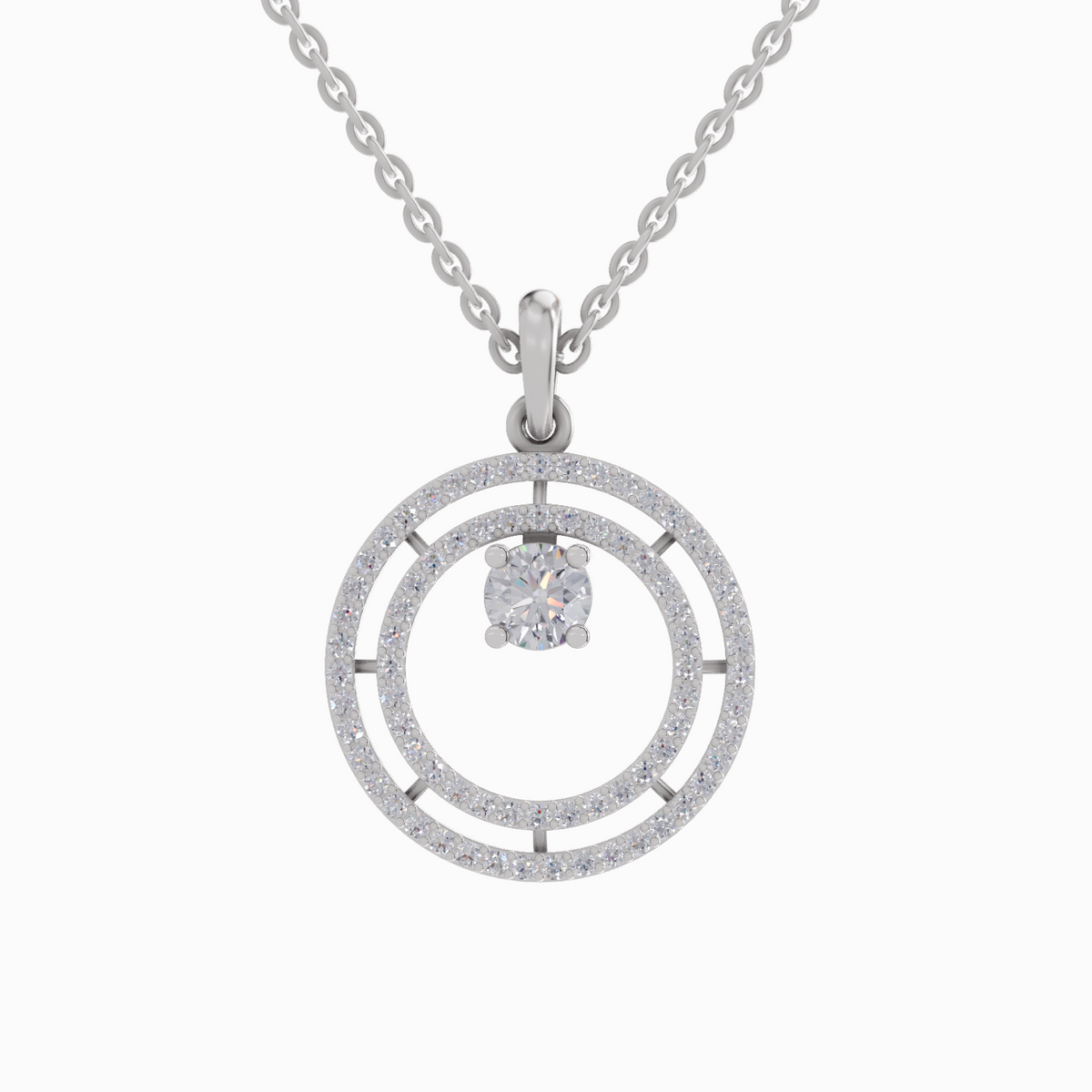 Delicate Diamond Pendant