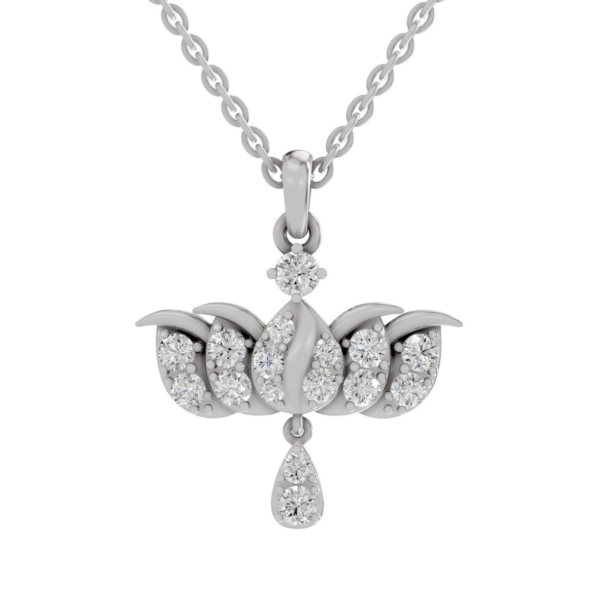 0.92 Carat 14K - White Gold