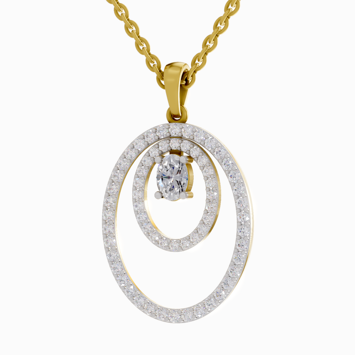 1.17 Carat Oval Shaped 14K