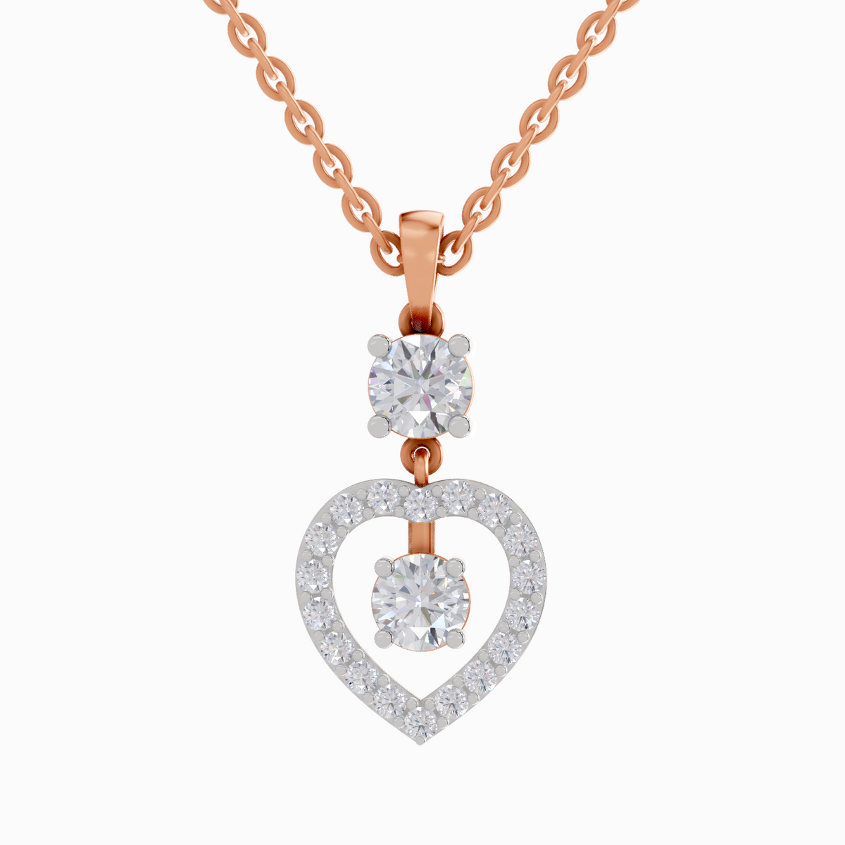 Luminous Diamond Pendant