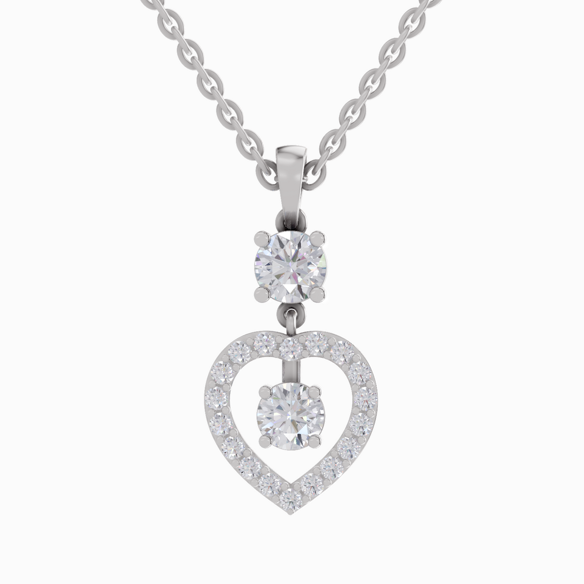 Luminous Diamond Pendant