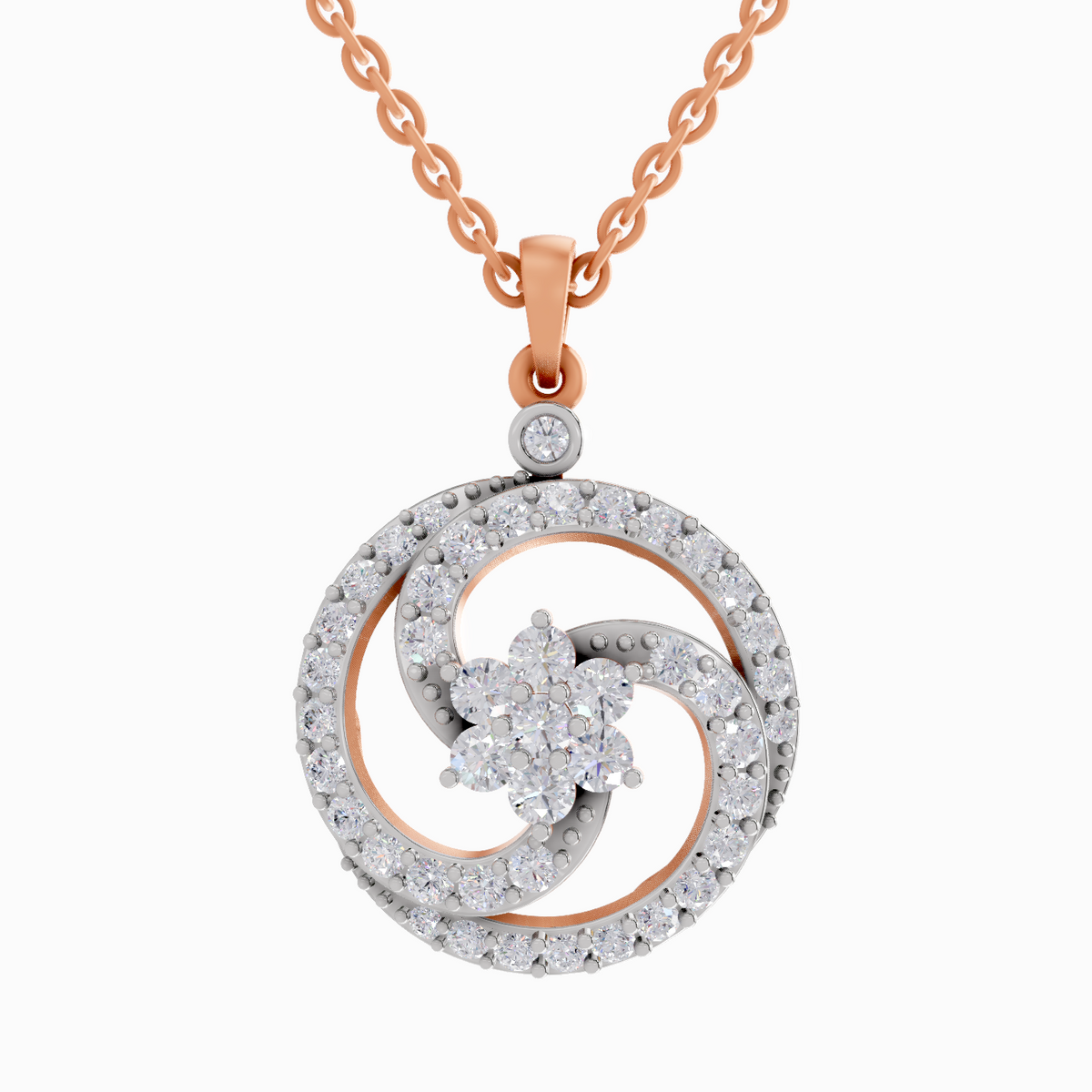 Sparkling Diamond Pendant