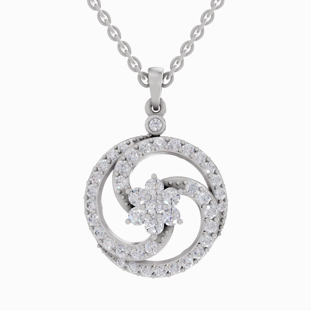Sparkling Diamond Pendant