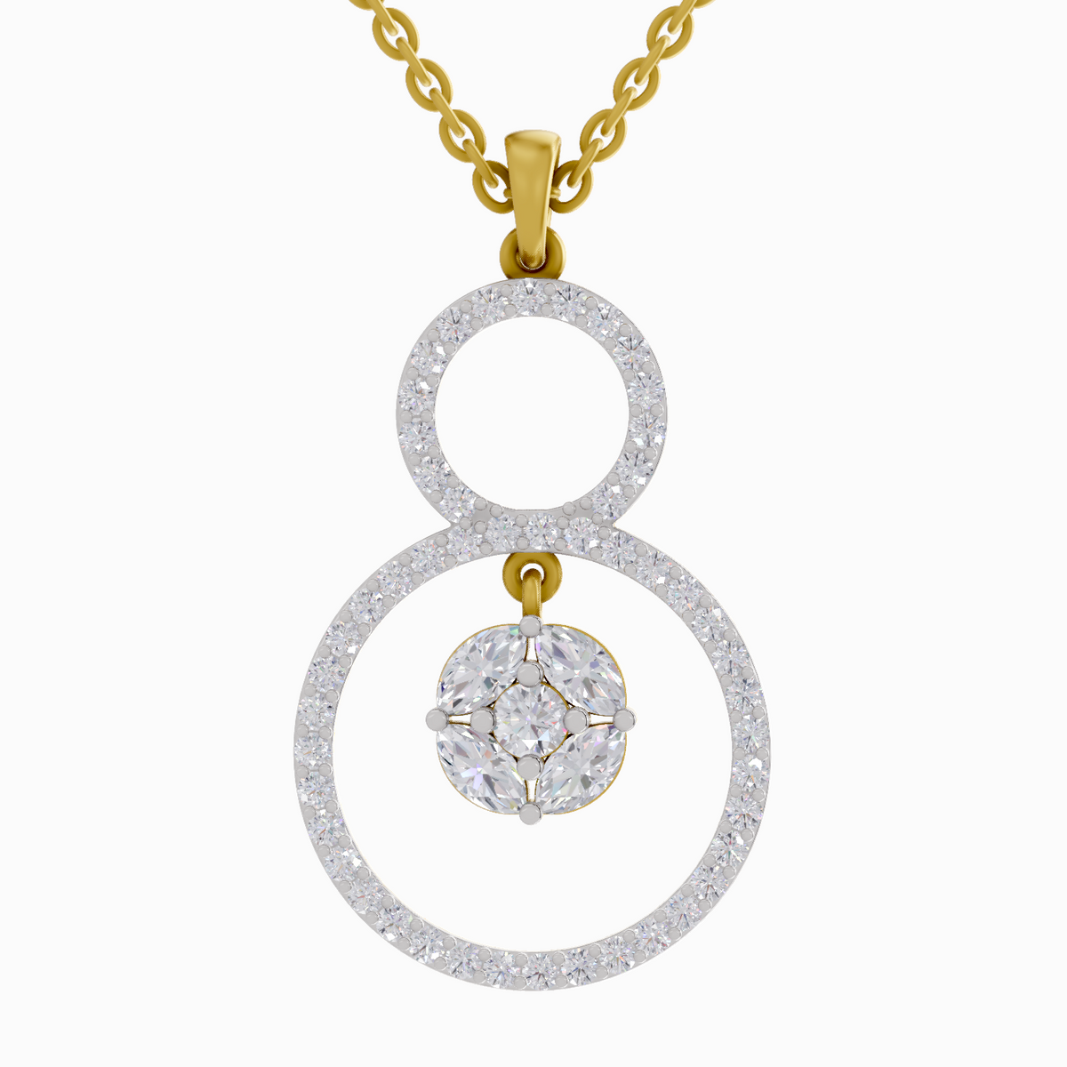 1.33 Carat Marquise Shaped 14K