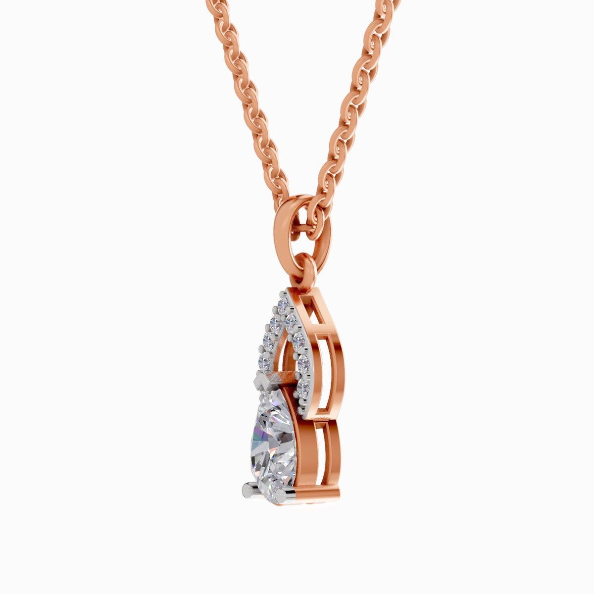 Dreamy Pear Diamond Pendant