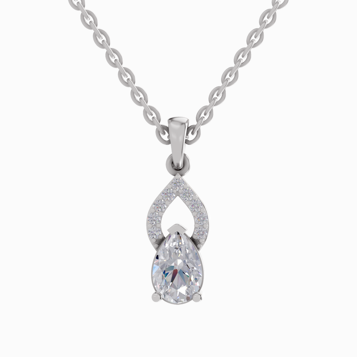 Dreamy Pear Diamond Pendant