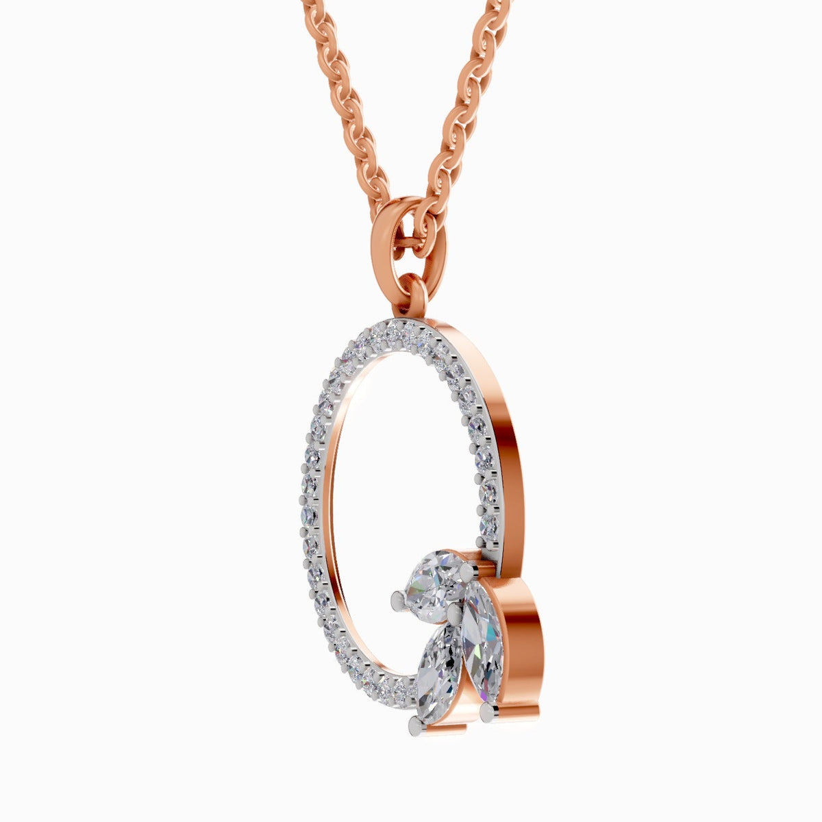Stunning Marquise Diamond Pendant