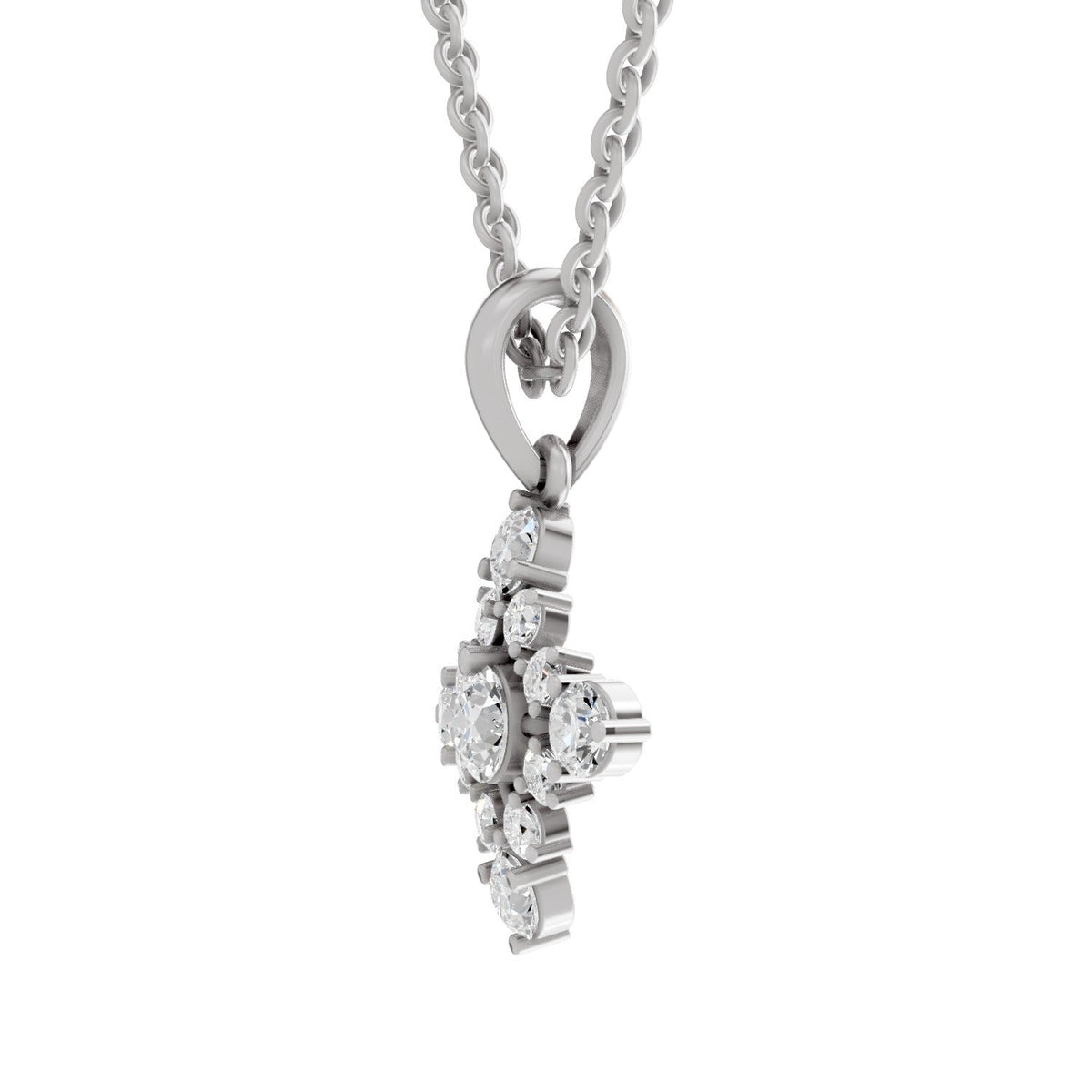 Exquisite Bloom Diamond Necklace