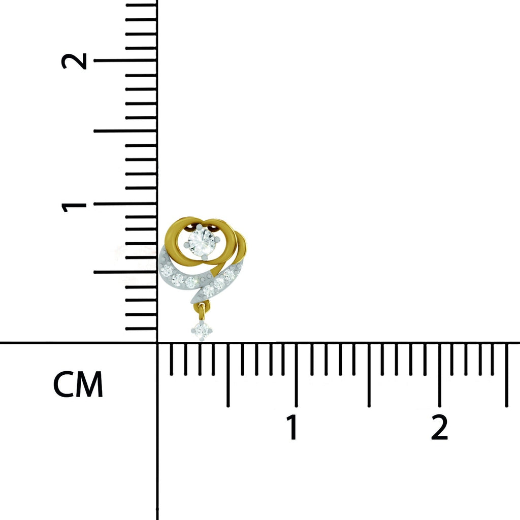 Refined Infinity Diamond Pendant