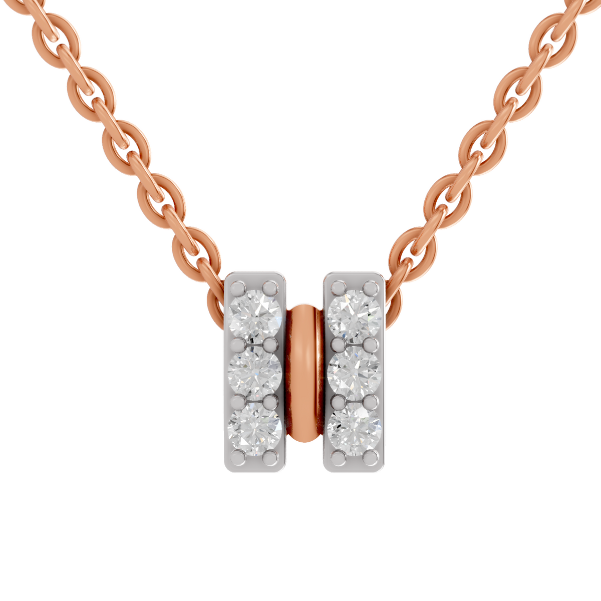 Sublime Cluster Diamond Necklace