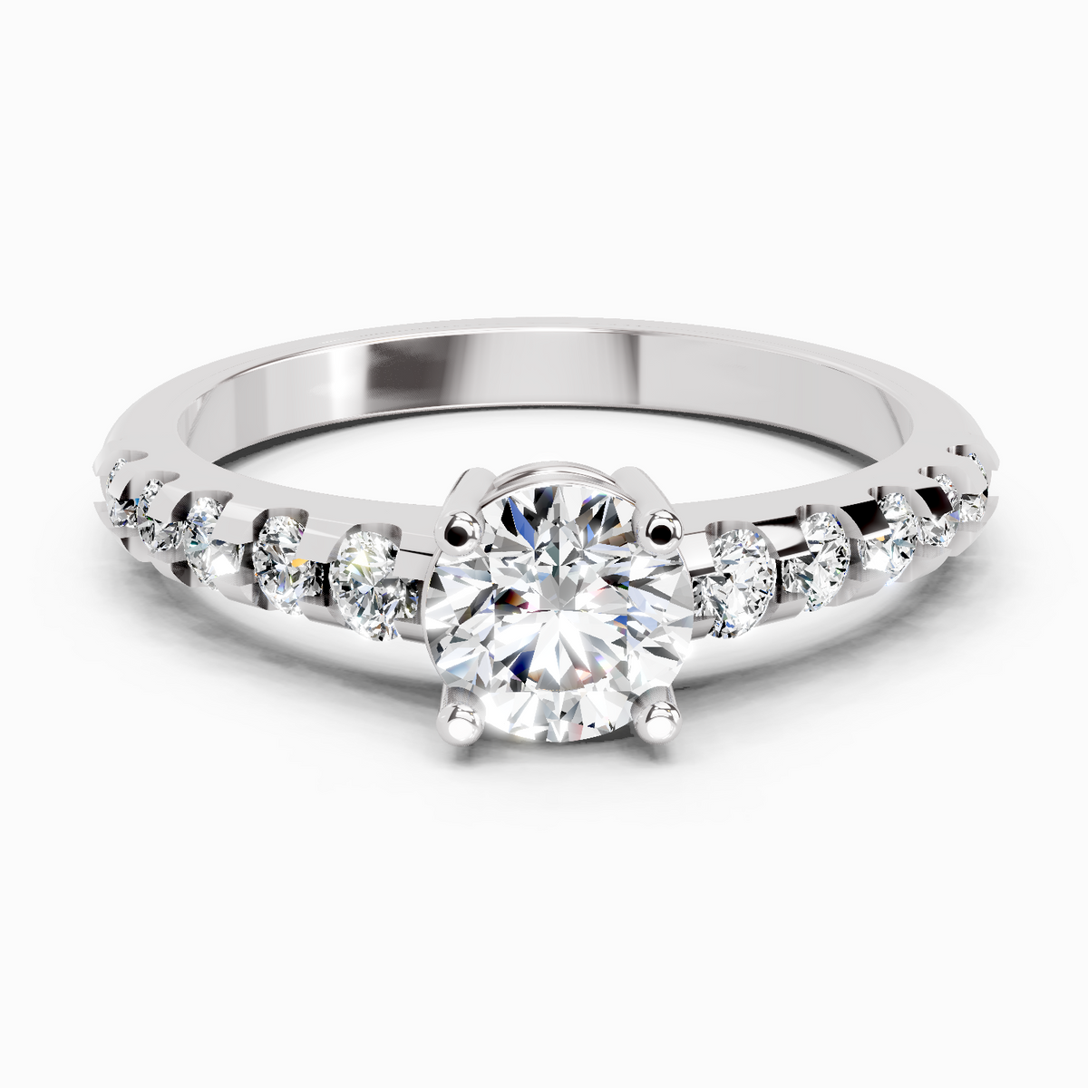 Enchanting Solitaire Diamond Ring