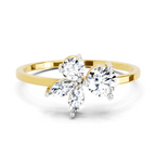Luminous Marquise Cluster Diamond Ring