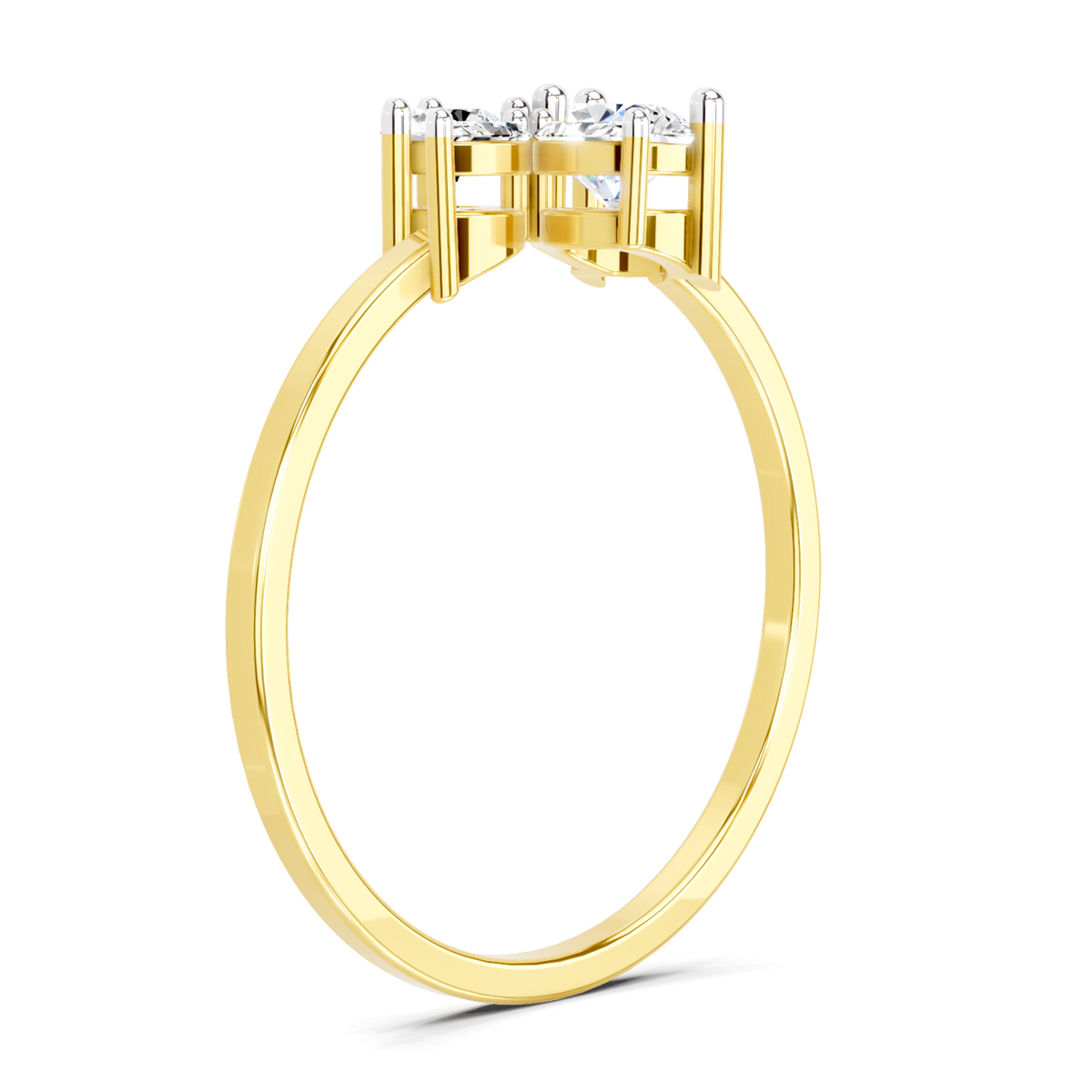 Luminous Marquise Cluster Diamond Ring