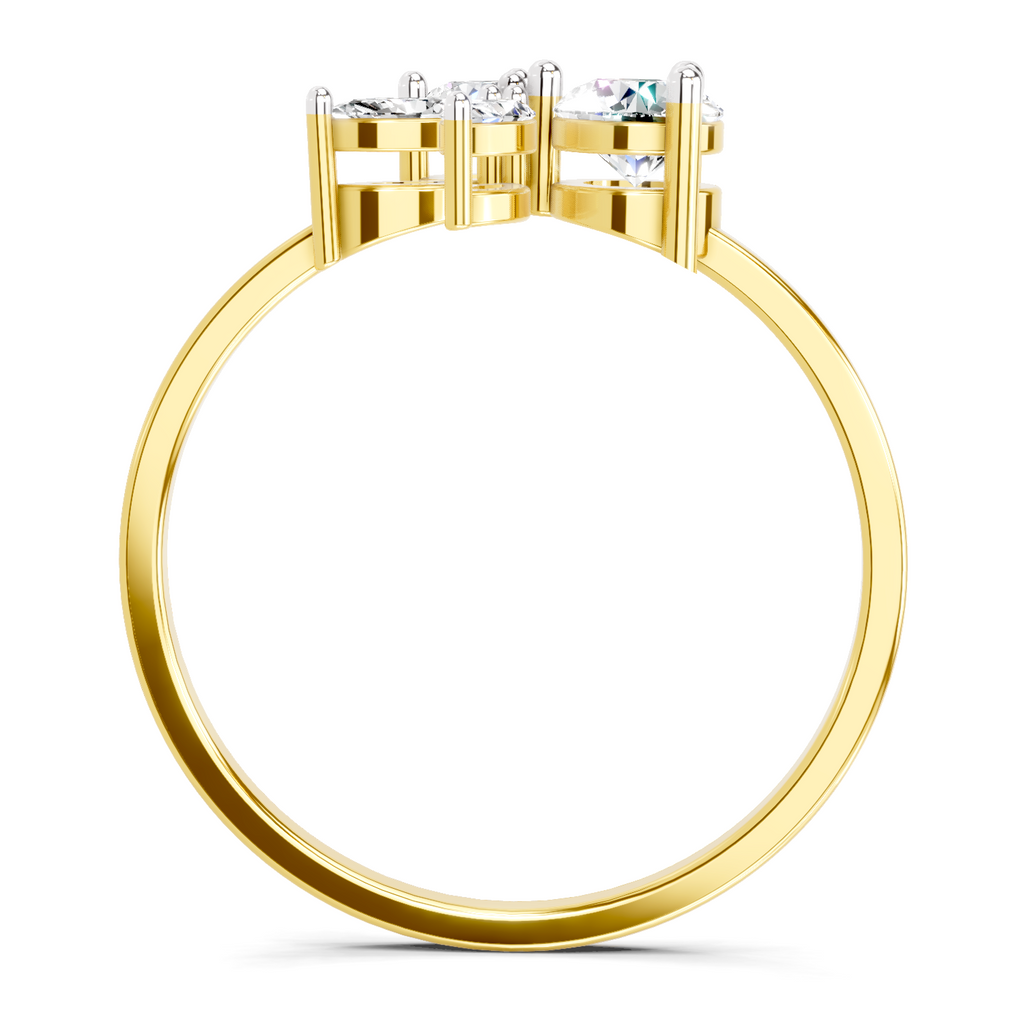 Luminous Marquise Cluster Diamond Ring