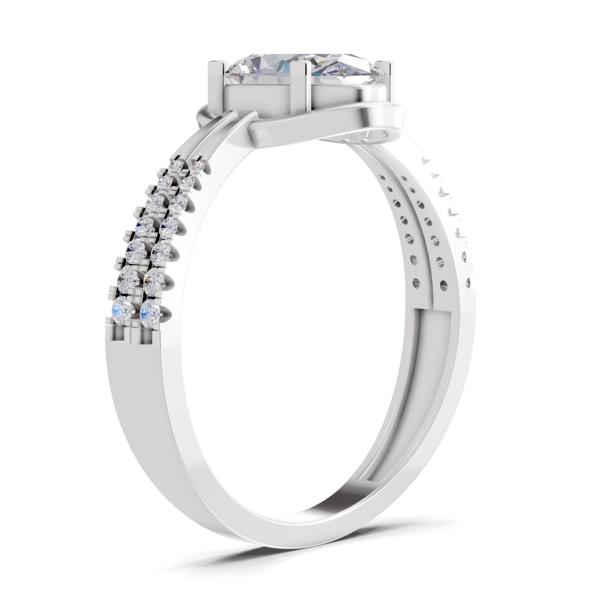 Dreamy Oval Celeste Diamond Engagement Ring