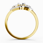 Elegant Oval Halo Diamond Ring