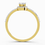Ethereal Oval Halo Diamond Ring