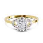 Majestic Promise Halo Diamond Engagement Ring