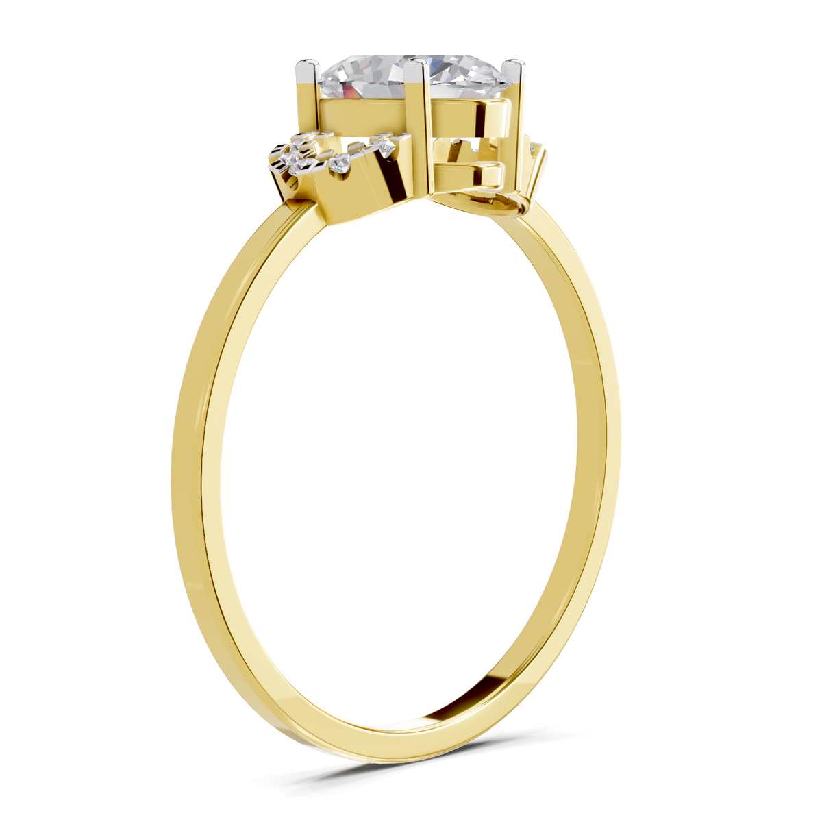 Majestic Promise Halo Diamond Engagement Ring
