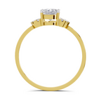 Majestic Promise Halo Diamond Engagement Ring