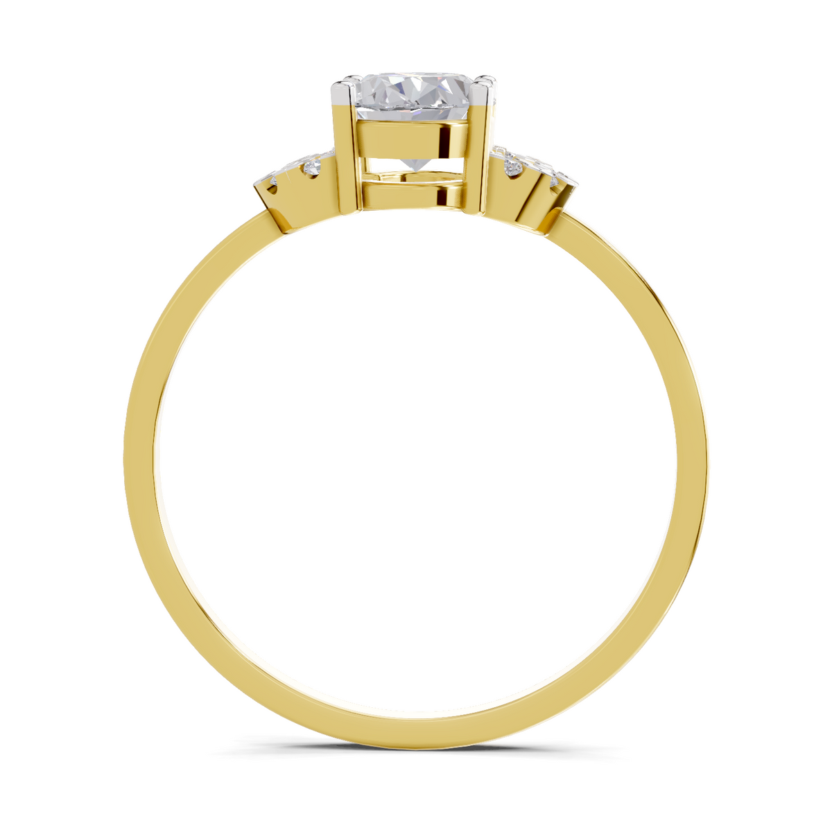 Majestic Promise Halo Diamond Engagement Ring
