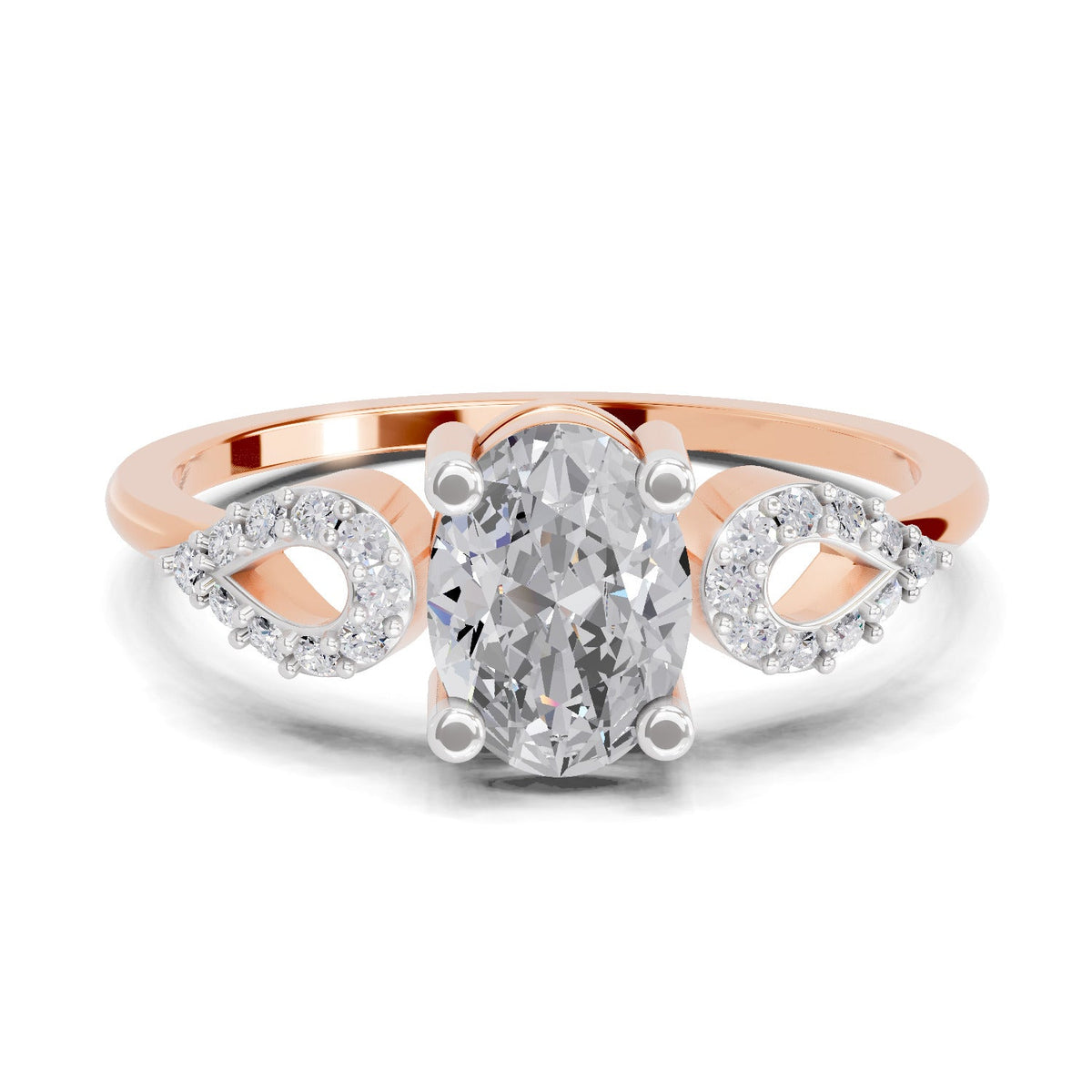 Iconic Oval Diamond Engagement Ring
